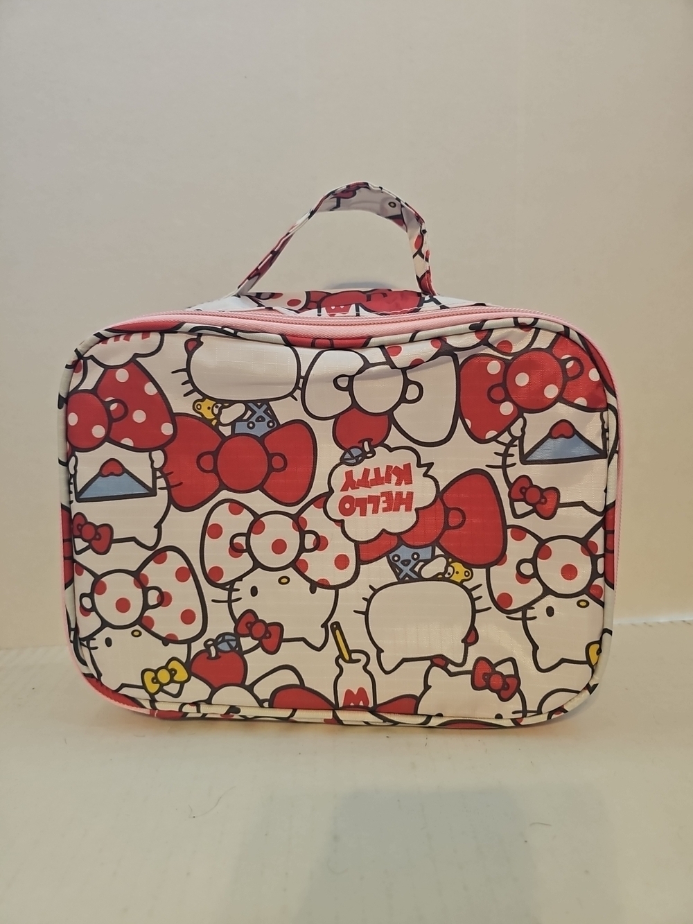 Hello Kitty Pink Kids Lunch Bag Tote